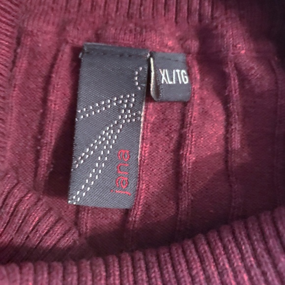 JANA COTTON BLEND TURTLENECK SWEATER SIZE XL - Picture 3 of 4